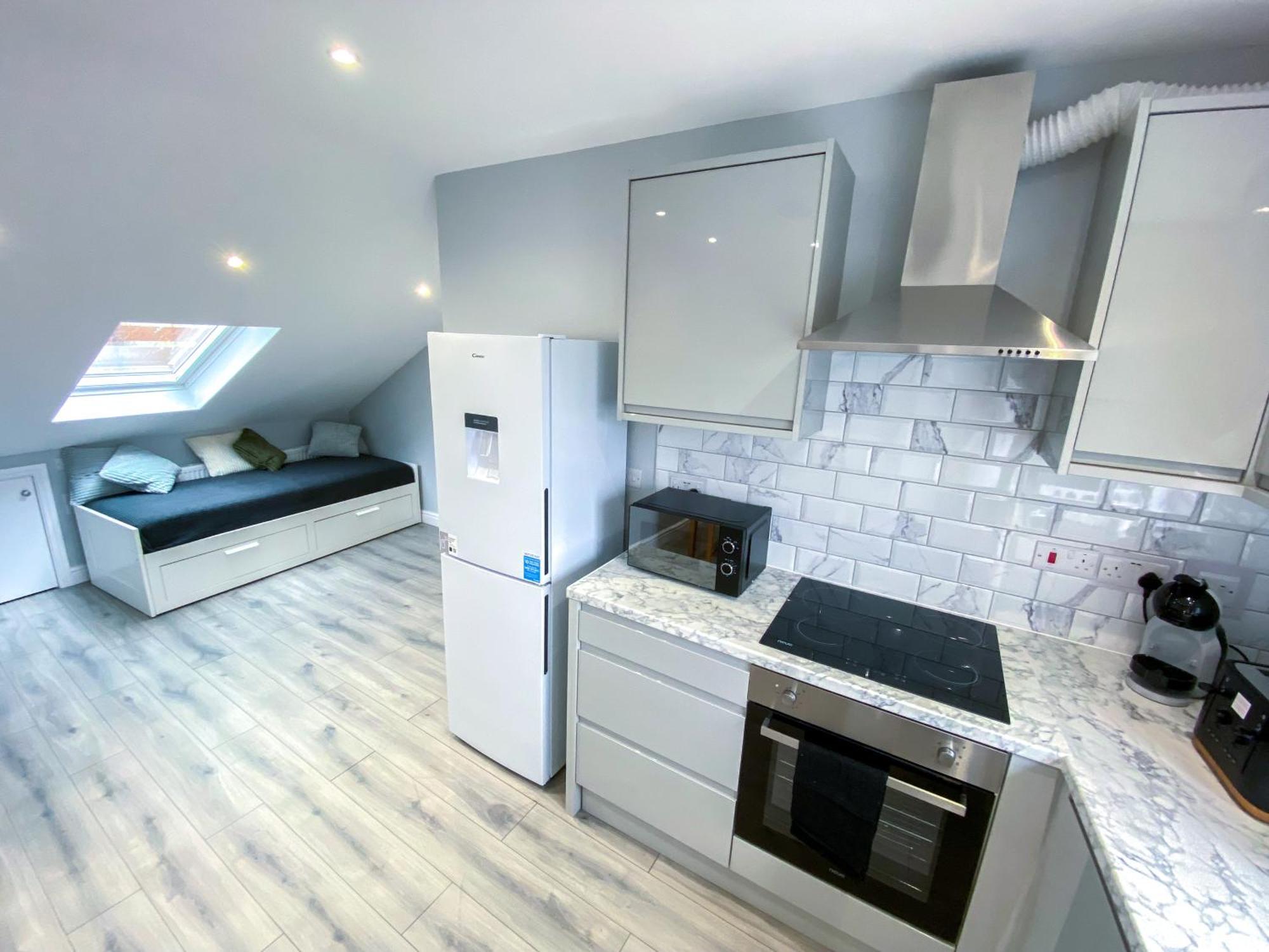 Large 1-Bedroom Flat, 5 Guest, London - F4 Exterior foto